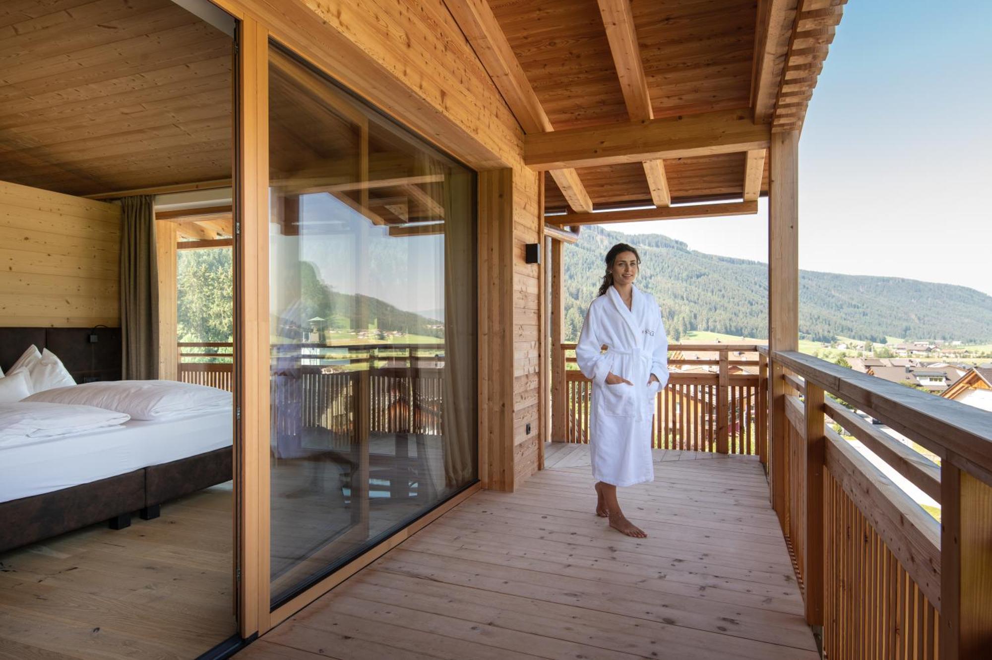 Alpine Nature Hotel Stoll Planca di Sopra Eksteriør billede