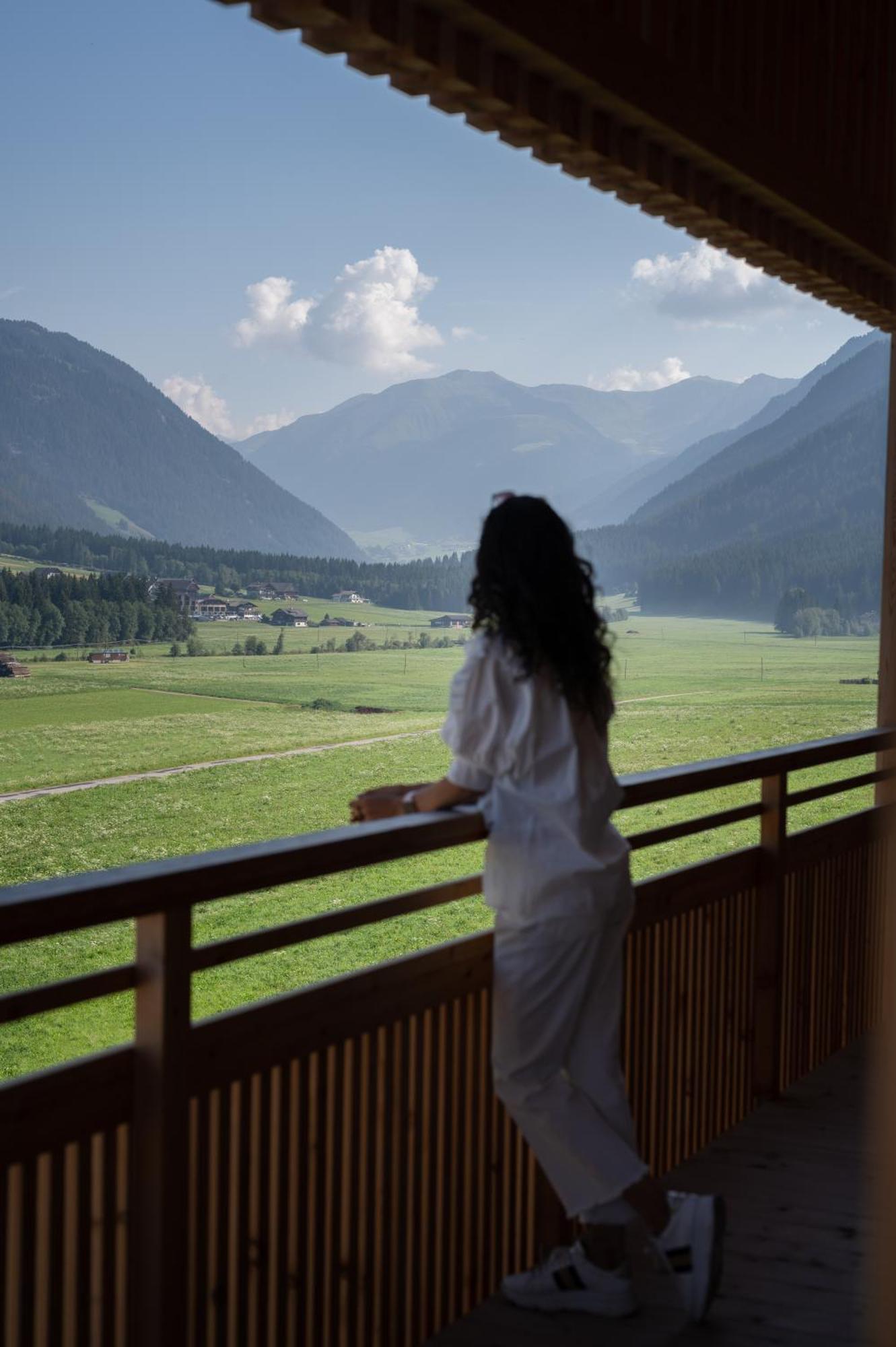 Alpine Nature Hotel Stoll Planca di Sopra Eksteriør billede