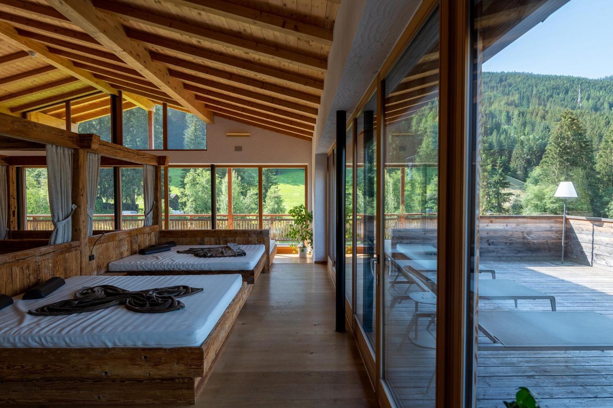 Alpine Nature Hotel Stoll Planca di Sopra Eksteriør billede