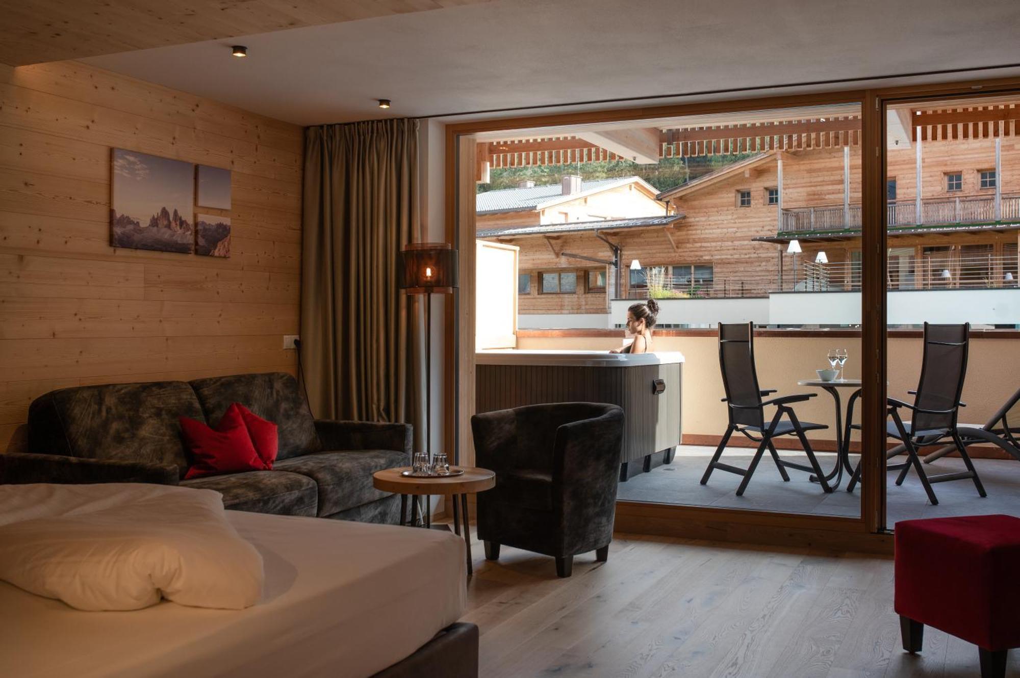 Alpine Nature Hotel Stoll Planca di Sopra Eksteriør billede