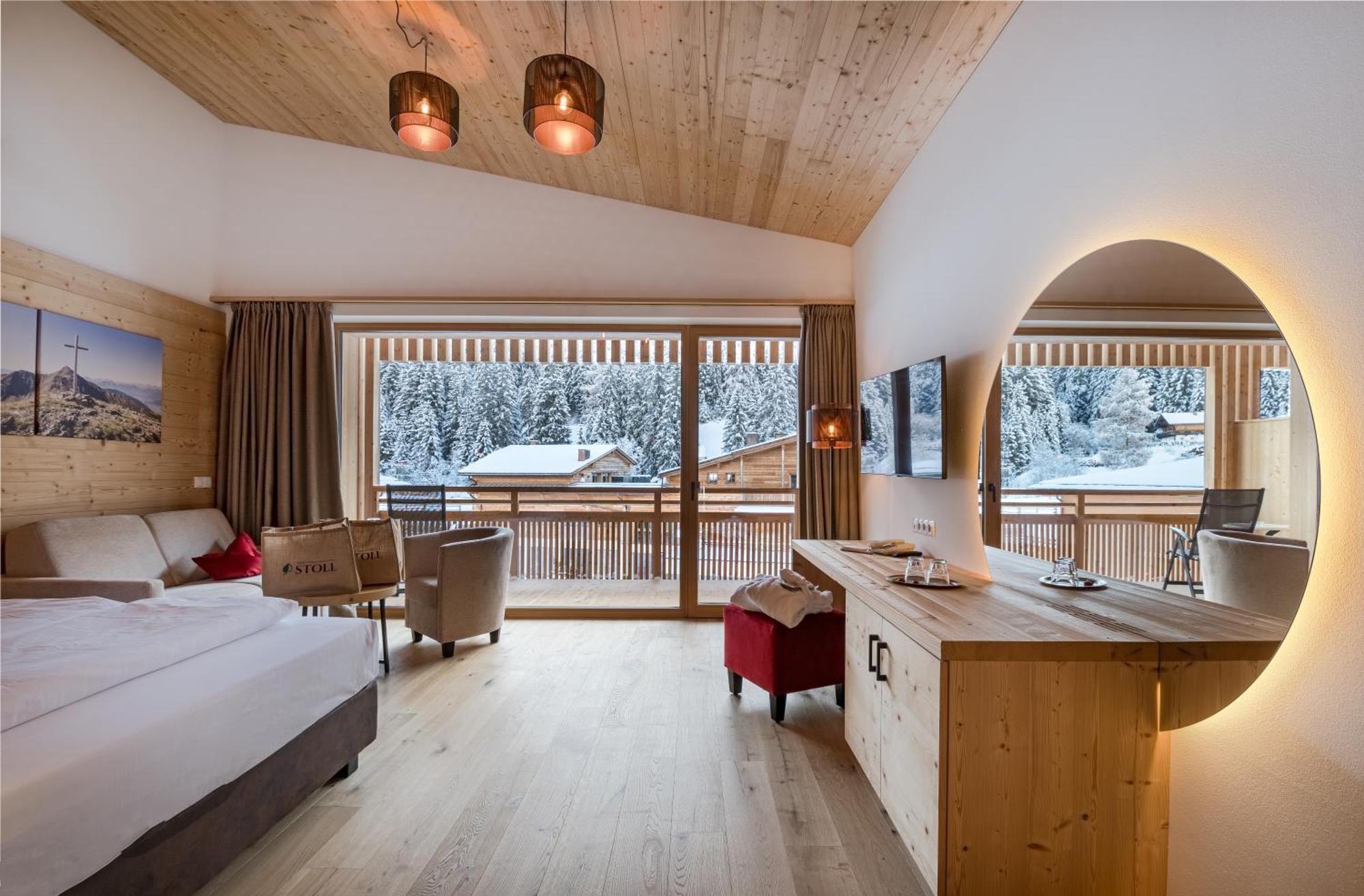Alpine Nature Hotel Stoll Planca di Sopra Eksteriør billede