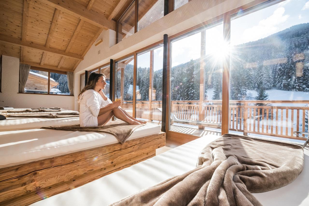 Alpine Nature Hotel Stoll Planca di Sopra Eksteriør billede